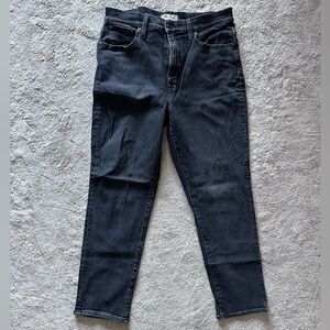 Madewell Classic High-Rise Skinny Black Jeans